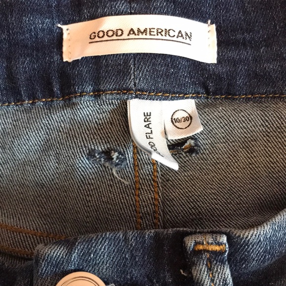 Good American Good Flare Jeans size 10! - Picture 2 of 6